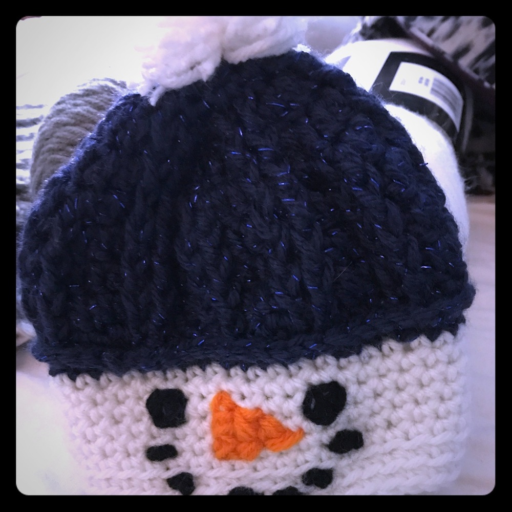 Infant’s Crocheted Beanie Hat